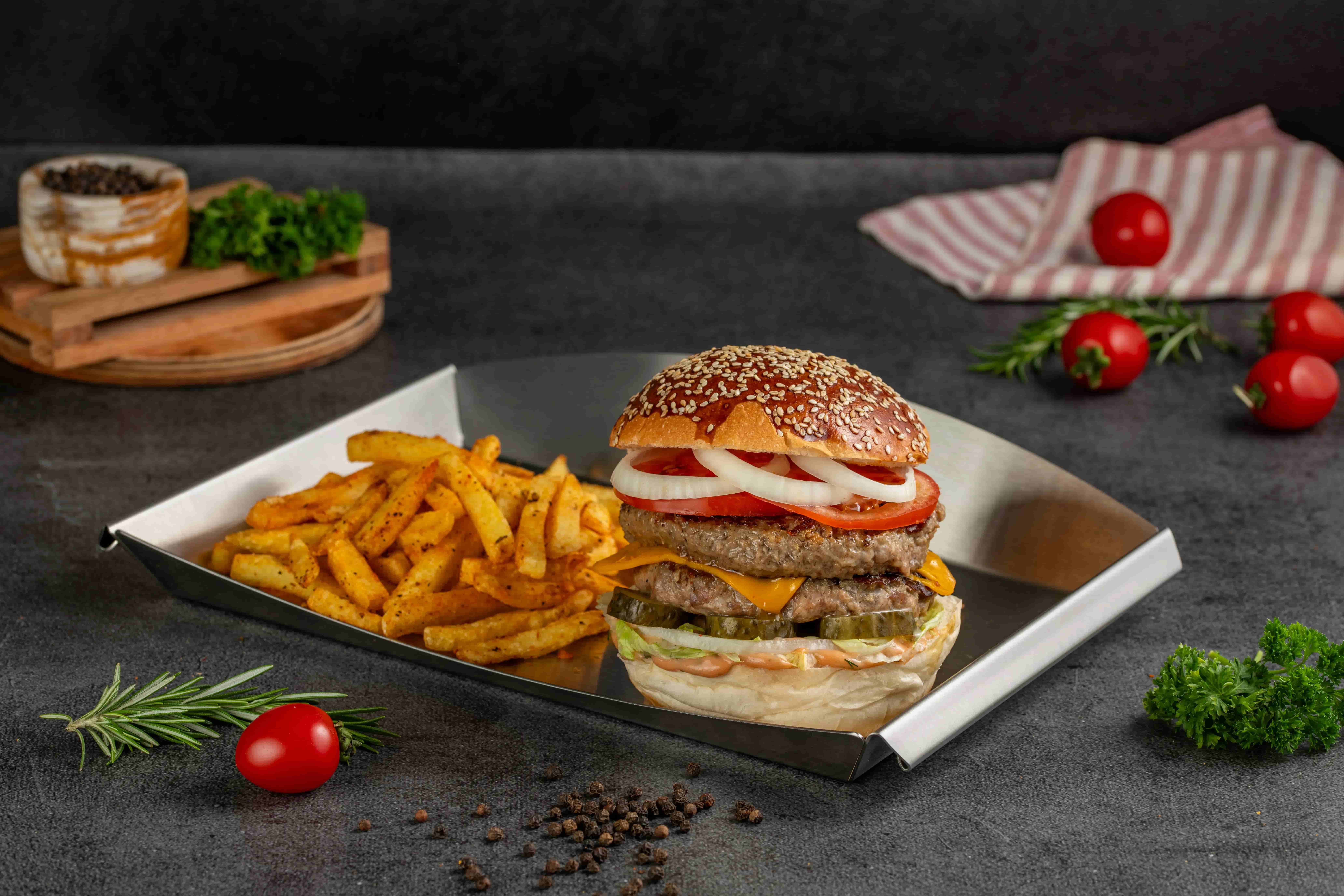 M.A Double Burger