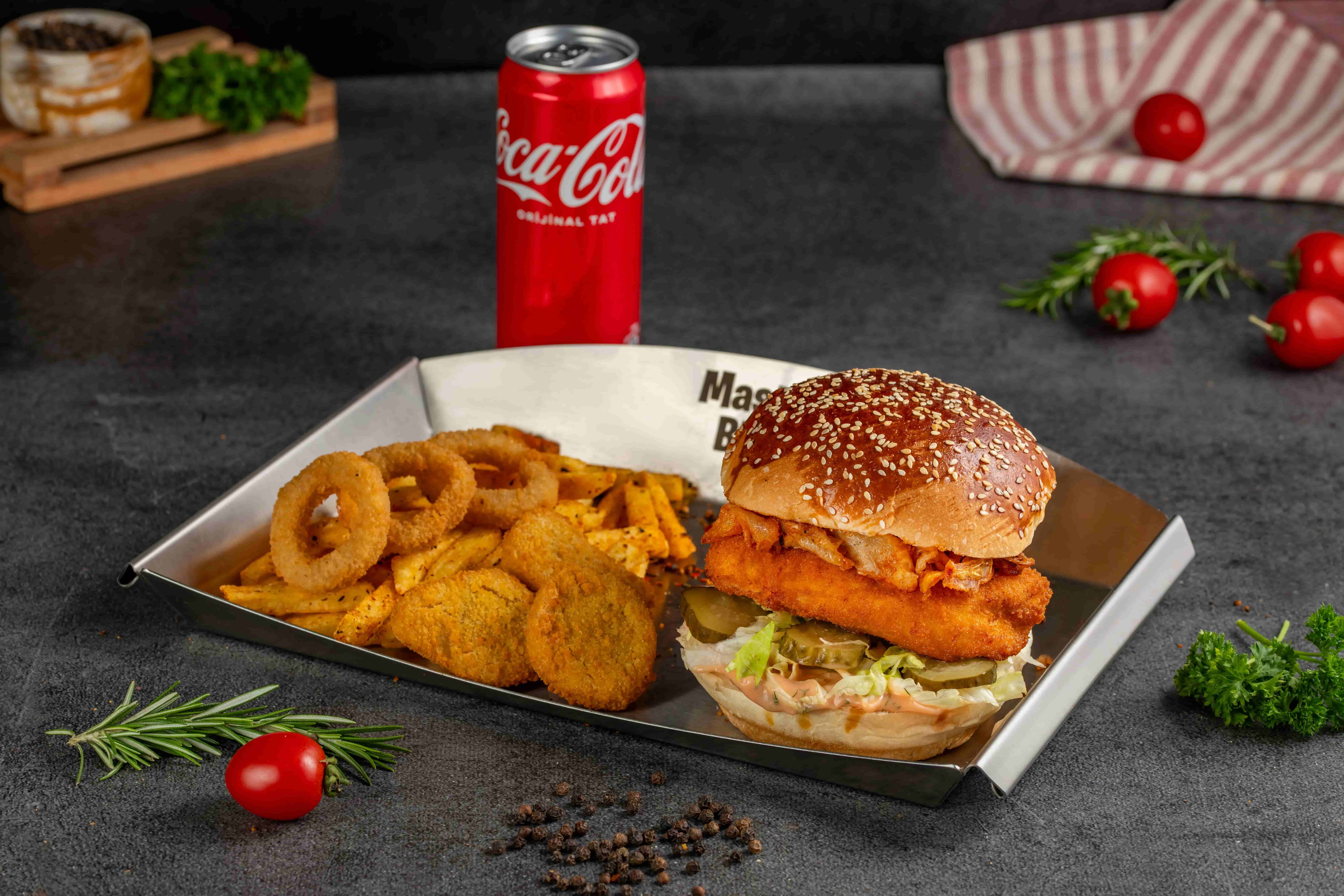 Tek Kişilik Chicken Burger